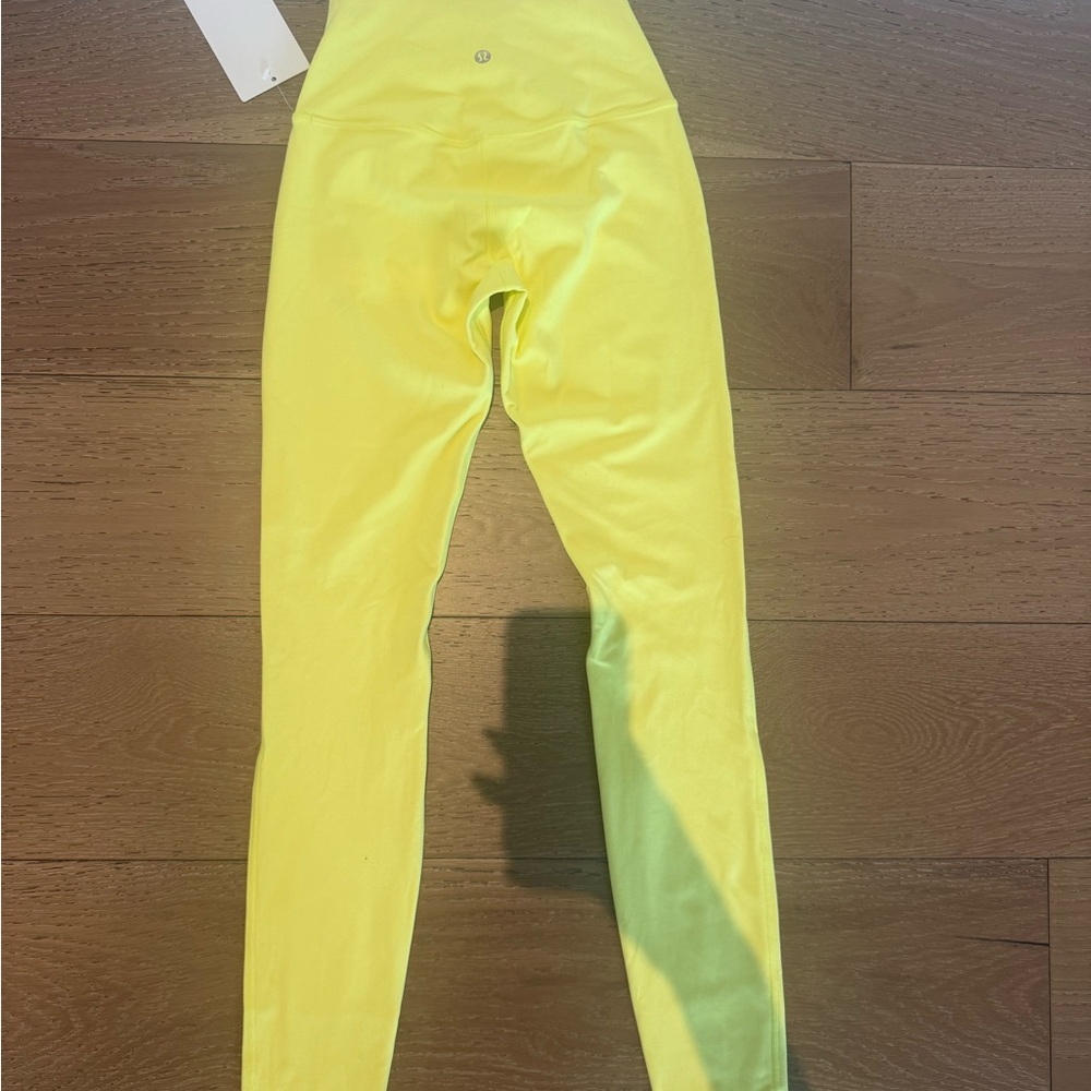 Lululemon Athletica Bright Yellow Leggings